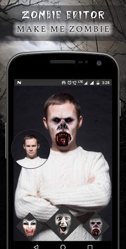 Zombie Photo Editor New screenshot 1