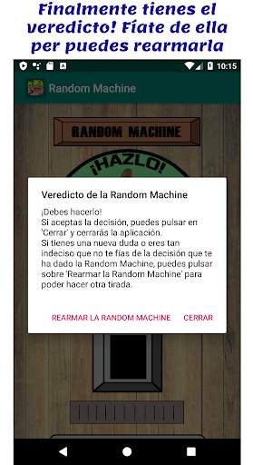 Random Machine - La app para la gente indecisa screenshot 4