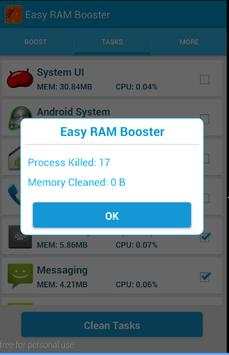 Ram Booster Clean screenshot 4