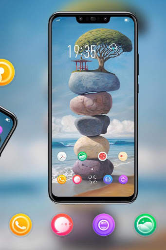 Surrealism theme eucalyptus for Galaxy J2 screenshot 2