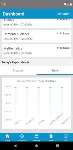 Study Timetable: Daily Routine screenshot 3