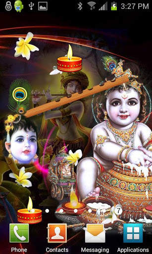 KRISHNA HQ Live Wallpaper screenshot 2