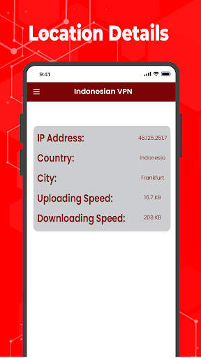 Indonesia VPN Secure Proxy VPN screenshot 1