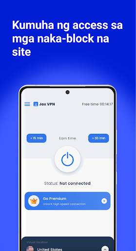 Jax VPN: Mabilis at Secure screenshot 1