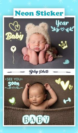 Tootsie Baby Photo Editor : Baby Sticker 7 تصوير الشاشة