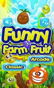 Match 3 Funny Farm Fruit screenshot 2