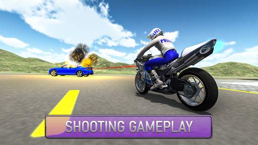 Bike Shooting Mission Games screenshot 2
