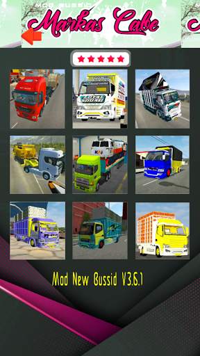 Mod Bussid Markas Cabe screenshot 5