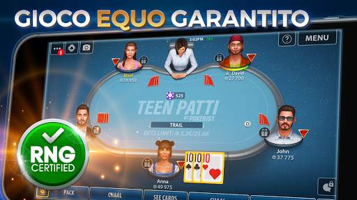 Teen Patti di Pokerist screenshot 1