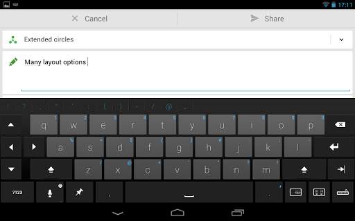 Thumb Keyboard screenshot 12