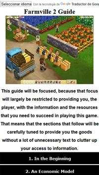 Guide for Farmville 2 screenshot 1