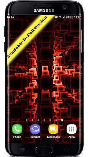 Infinity Parallax Cubes 3D Live Wallpaper screenshot 5