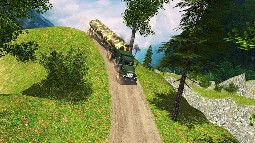 Uphill Offroad Army Oil Tanker скриншот 14