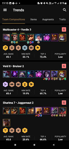 Builds for TFT - LoLChess screenshot 3