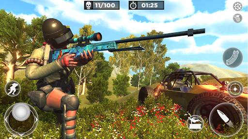 Survival Battleground Free Firing Battle Squad screenshot 2