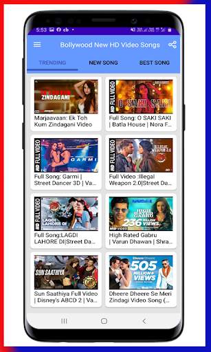 Bollywood New HD Video Songs screenshot 1