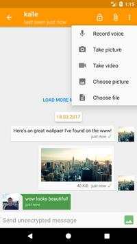 Kandru Messenger (XMPP/Jabber) screenshot 4