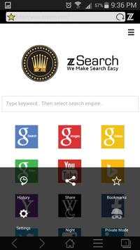 web browser easy search متصفح screenshot 2