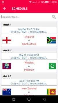ICC Cricket World Cup 2019 screenshot 4