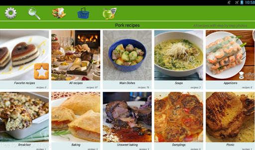 Pork recipes screenshot 5