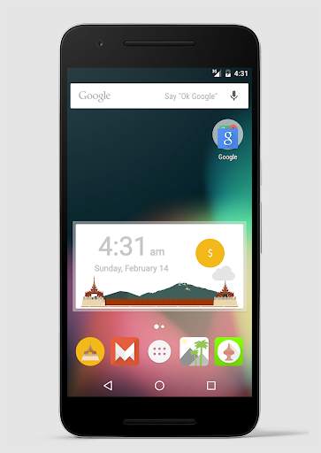 Myanmar Widgets स्क्रीनशॉट 2
