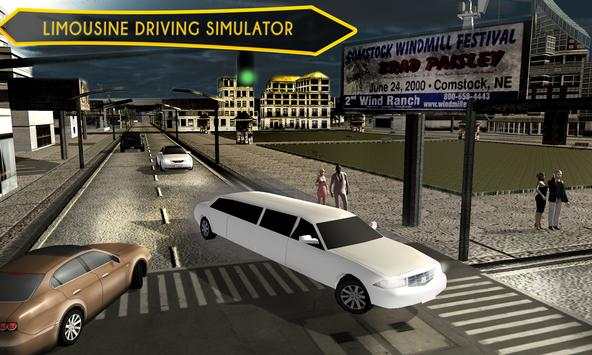 Limo City Driving Simulator 3D screenshot 3