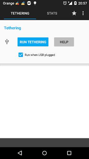 USB Tethering screenshot 1
