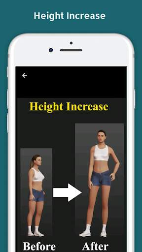 Increase Height  Exercise  - Home Workout screenshot 1