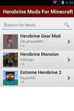 Herobrine Mods For Minecraft screenshot 17
