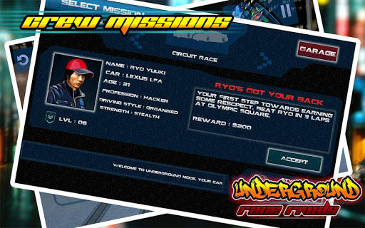 Underground Race Rivals screenshot 7