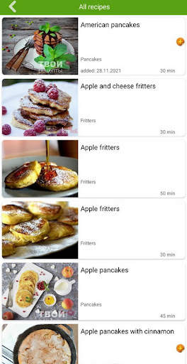 Pancakes, fritters screenshot 3
