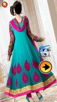 Churidaar Pakistani Dress Photo Editor 2017 screenshot 1