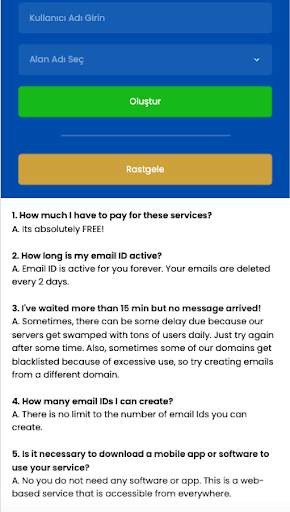 Temp Mail screenshot 4