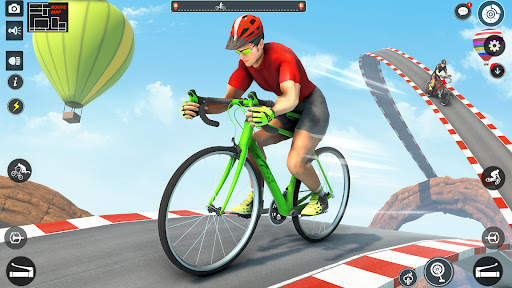 BMX Cycle Stunt Game 3 تصوير الشاشة
