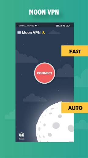 Moon VPN - Fast, Free, Unlimited, Secure VPN proxy screenshot 2