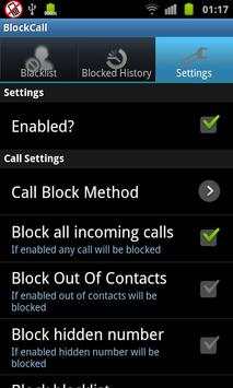 Call Blocker  screenshot 1