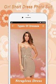 Short Dress Photo Suit 5 تصوير الشاشة