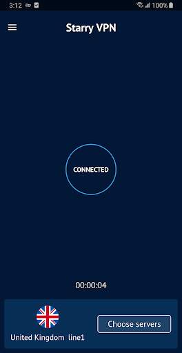 Starry VPN - Free VPN Proxy & Unlimited Secure VPN screenshot 1