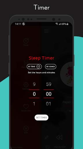 Crimson Music Player - MP3, Ly screenshot 5