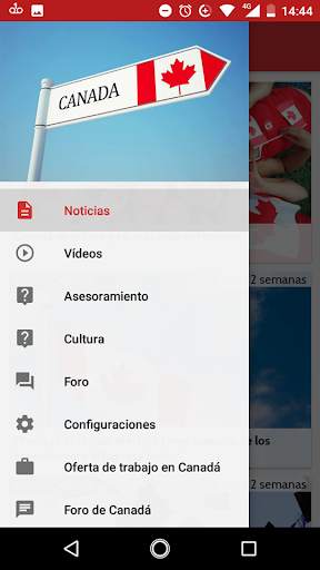Inmigración de Canadá - Noticias y guía screenshot 1