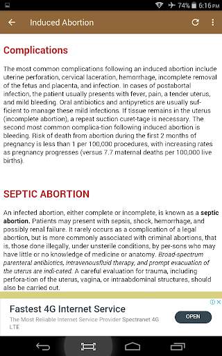 Ectopic Pregnancy & Abortion screenshot 2