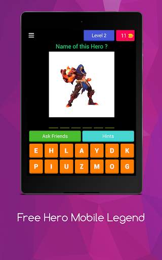 Hero Mobile Legend For Guess screenshot 3