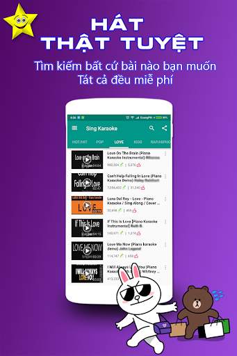 Hat karaoke Viet - ghi am screenshot 3