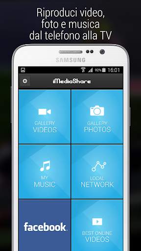 iMediaShare – Foto e Musica screenshot 1