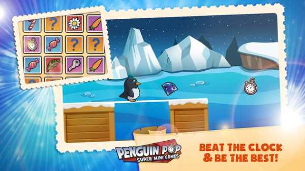 Penguin Pop Super Mini Games – Arcade Adventure screenshot 5