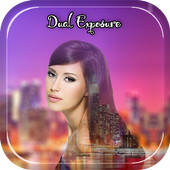Double Exposure Photo Frame icon