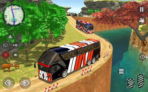 Coach Bus Hill Road Simulator- Free Euro Bus Games screenshot 5