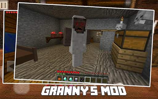Idle Granny Mod for Minecraft PE 2021🎃 screenshot 7