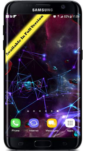 Sci_Fi Particle Plexus 3D Live Wallpaper screenshot 2