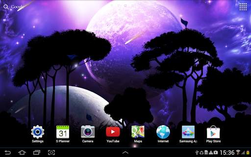 Night Sky Live Wallpaper screenshot 5